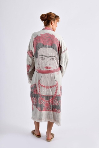 Brandsmithshop Frida Kahlo Kimono Çok Renkli