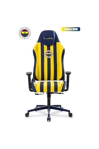 Fanchair X Fenerbahçe Çubuklu Lisanslı Oyuncu Koltuğu-33 Sarı