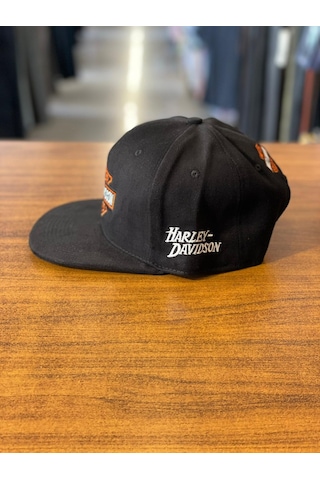 Motor Harley Davidson Hiphop Snapback Rapper Basket Cap Şapka