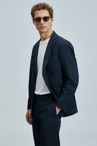 Lufian Piel Spor Erkek Blazer Ceket Slim Fit Lacivert Lacivert 111140171100200 Lacivert