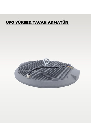 Yüksek Tavan Ufo Armatür 200w - 4000k Günışığı Gri