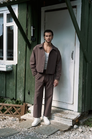 Sergio Düğmeli Kahve Erkek Pantolon Kahve