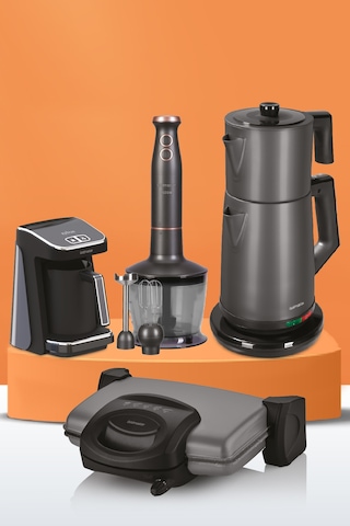 Goldmaster Royal Evlilik Paketi Elektrikli Mutfak Çeyiz Seti 18 Parça