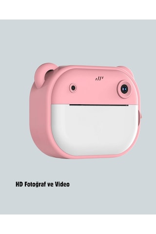 Termal Baskılı Hd Şipşak Kamera 24mp Çift Lensli 32gb Hafızalı Çok Renkli
