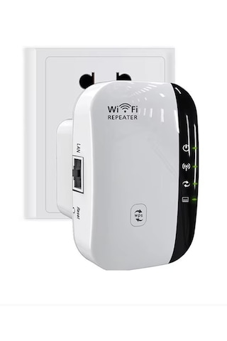 Wifi Repeater Kablosuz Sinyal Güçlendirici Access Point 300mbps