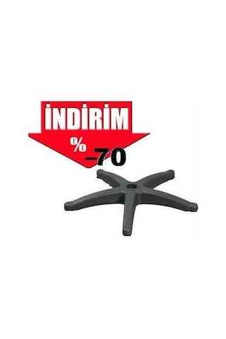 Ofis Koltuk Bilgisayar Çalışma Sandalyesi İçin Yıldız Ayak Tekerleksiz Ahtapot Çok Renkli