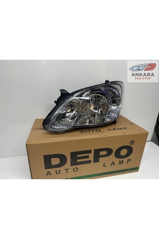 Toyota Corolla 2004-2006 Hatchback Far Lambası Sol Hatchback Damla Far-ön Sol-depo Marka