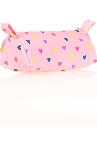 Kaukko Triangle Punch Kalem Çantası Pink K2580