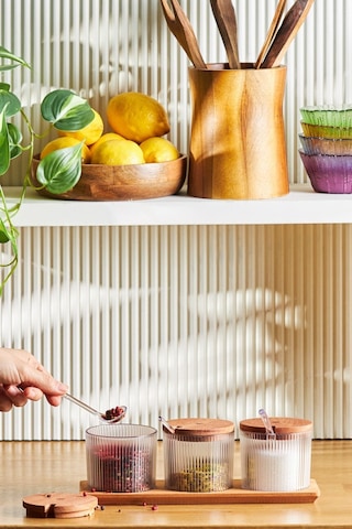 Karaca  Massimo 3'lü Baharatlık Şeffaf