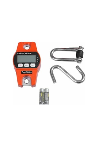 Kancalı Terazi 300kg Çelik Askılı Terazi Çok Renkli