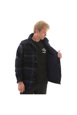 B0a44hbv821-r Timberland Wool Blend Shacket Erkek Lacivert B0a44hbv821-r Lacivert