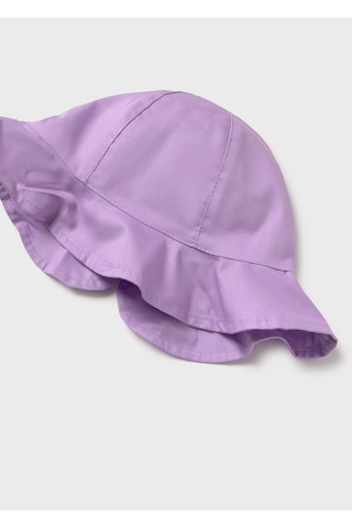 Mayoral Kız Bebek Gabardin Şapka Mor