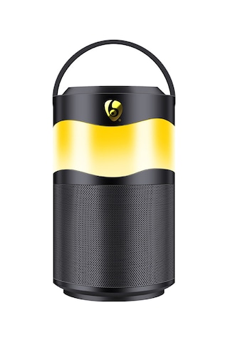 Thentech Taşınabilir Fener Ve Kablosuz Bağlantılı Güçlü Sesli Hoparlör Speaker Bluetooth Taşınabilir Hoparlör Siyah