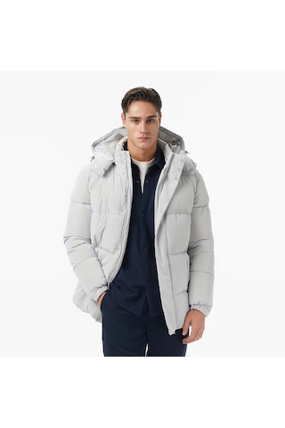 Nautica Erkek Gri Regular Fit Mont Düz J57043t Gri