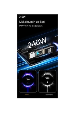 C To Type C Usb3.2 240w 40gbps 8k Hızlı Şarj Veri Ve Görüntü Aktarımı Çevirici Otgst
