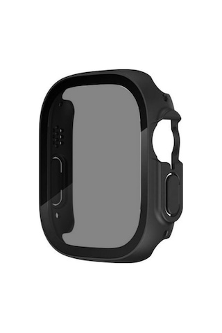 Apple Uyumlu  Watch Ultra 49mm Sert Pc Kasa Ve Privacy Ekran Koruyucu Zore Watch Gard 23