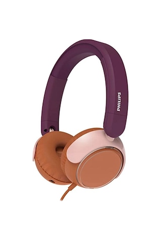 Philips Uyumlu  2000 Series Macenta Mor Unisex Çocuk Kulak Üstü Kablolu Kulaklık