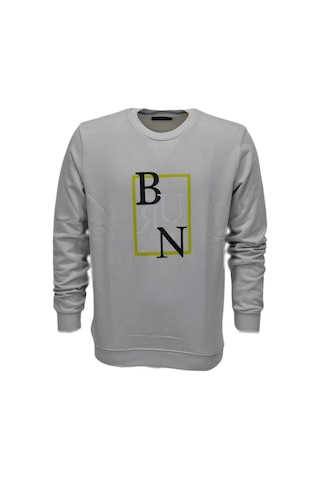 Erkek Baskılı Spor Sıfır Yaka Sweatshirt R2202 Bgl-st03189 001