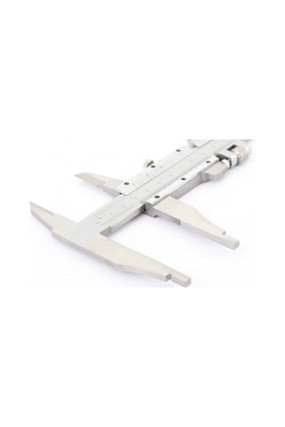 Dasqua 0-300mm Çift Çene Mekanik Kumpas 0.02mm Çene Boyu 90mm
