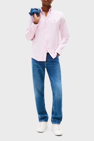 Tommy Hilfiger Erkek Gömlek Mw0mw35774 Tor Pembe Pembe