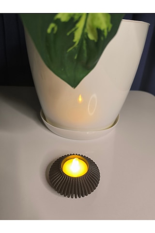 Tealight Mumluk Siyah