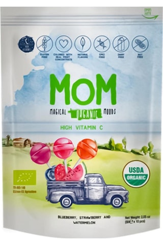 Mom Organik Lolipop 3 x 10'lu Paket