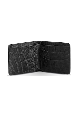 Erkek Hakiki Gerçek Desenli Deri Cüzdan Siyah 113536 001