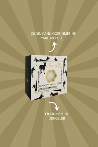 Naturix Eşek Sütü Sabunu 125 G