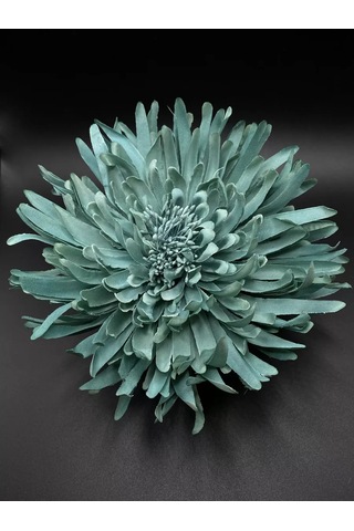 Amely Rid Kumaş Büyük Broş Toka "kore Pembesi Çiçeği" 196354003 Naneli