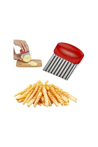 Pratik Chips Chopper Şekilli Sebze Ve Meyve Dilimleyici - Hbcv00000dvv3u Renkli