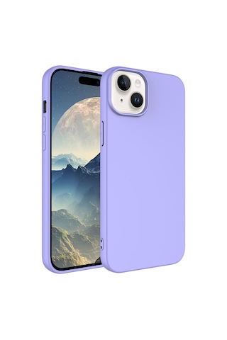 Apple Uyumlu iPhone 15 Tchs Lsr Lansman Kılıf-lila Lila Lila