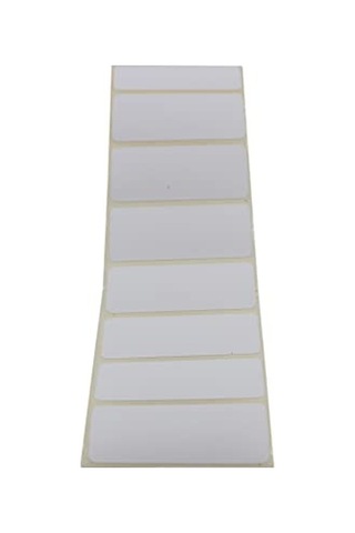 Lamine Termal Etiket 60mm X 30mm Ruloda 1500 Adet 40mm Kuka Çapında Direk Termal Transfer Etiketi 10