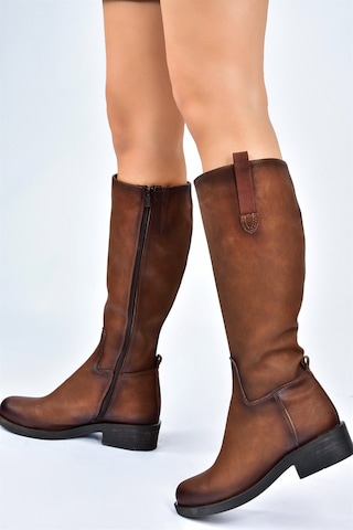 Fox Shoes Taba Kadın Çizme J674272109 Taba