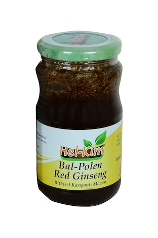 Hel-Kim Bal Polen Red Ginsengli Bitkisel Karışımlı Macunnu 450 G