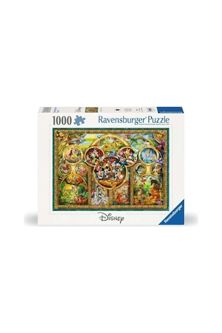 12000469 En Güzel Disney Teması 1000 Parça Ravensburger Puzzle