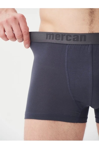 Mercan Erkek Modal Boxer Kutuda 6'lı Set Siyah,gri,haki,füme,bordo,lacivert