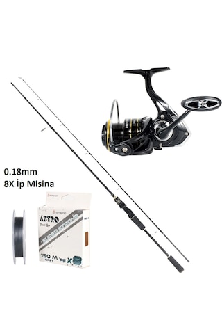 Remixon Focus Bg 4000m + 270cm 5-35gr Spin Olta Seti