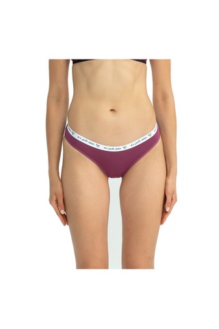 U.s Polo Assn. 66436 Kadın Karışık Desen Pamuklu 3'lü Slip Külot-gülkurusu Gül Kurusu