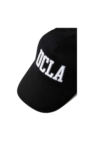 Ucla Ranch Siyah Baseball Cap Nakışlı Unisex Şapka Siyah