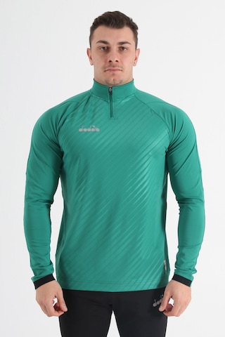 Diadora Elite Antrenman Eşofmanı Tek Üst Yeşil