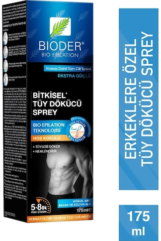 Bioder Tüy Dökücü Sprey Erkek 175 ml