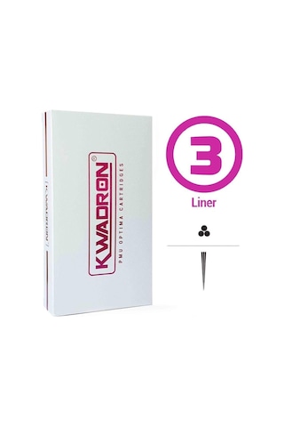 Kwadron Pmu Optima 30/3 Rllt Round Liner Long Taper - Kartuş Pmu İğnesi