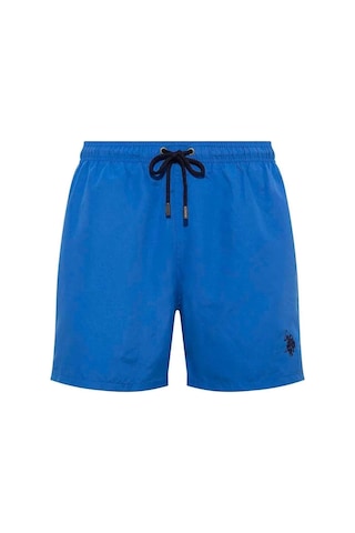 U.S. Polo Assn. Erkek Saks Mavi Orta Boy Deniz Şortu 21000 Saks Mavi