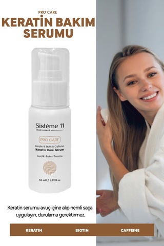 Sistéme 11 Keratin Bakım Serum 50 Ml