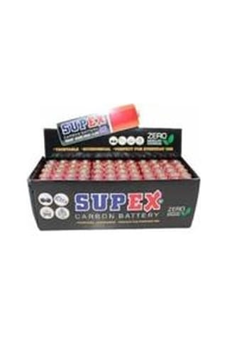 Supex R03 Çinko 60lı İnce Kalem Pil