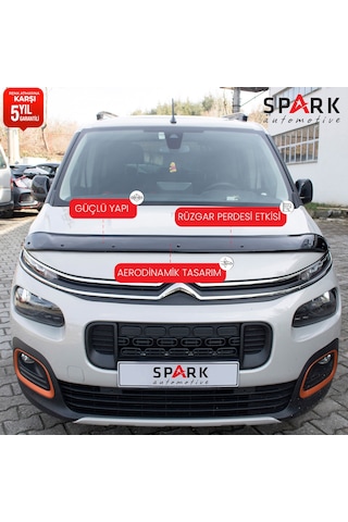 Citroen Berlingo 2019- Yılı Ve Sonrası Uyumlu Kaput Rüzgarlığı 3mm
