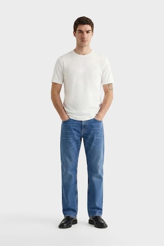 Gant Erkek Beyaz Baskılı Kısa Kollu T-shirt-14707