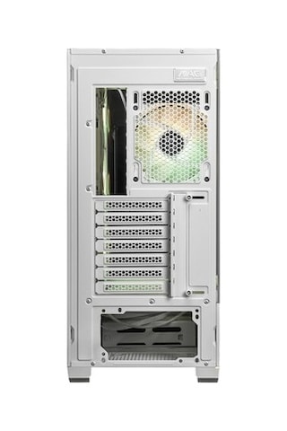 Msı Mag Pano 110r Pz Whıte Temperli Cam 3x120mm 1x120mm Argb Fan Atx Beyaz Panoramik Gaming
