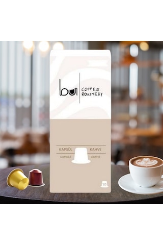 Bu Coffee Roastery Kapsül Kahve Orta içim 10'lu