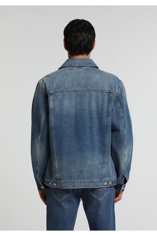 Colin's Colins Regular Fit Düğmeli Astarsız Erkek Mid İndigo Denim Ceket Cl1082658 Q1.v1 Dn45142